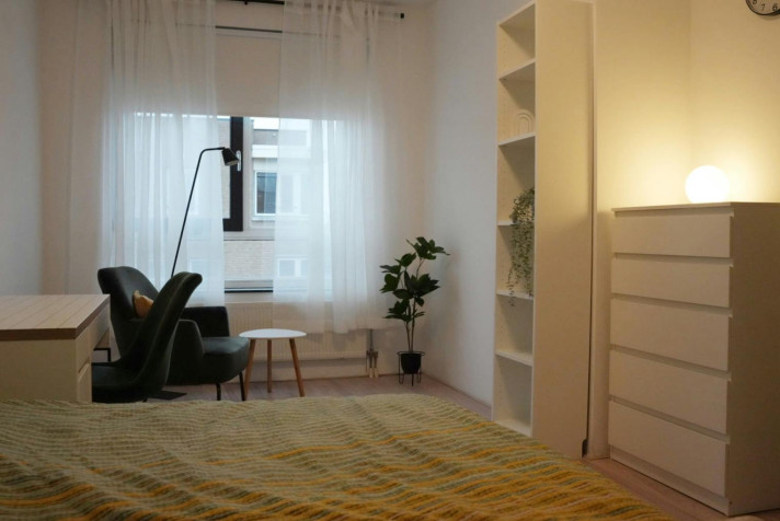 Kamer aan de Den Hertigstraat in Rotterdam