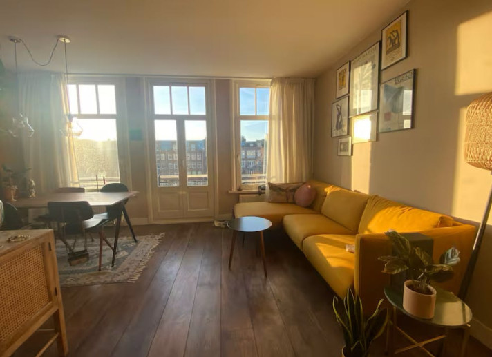 Appartement aan de De Wittenstraat in Amsterdam
