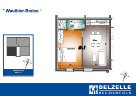 Appartement à Wauthier-braine