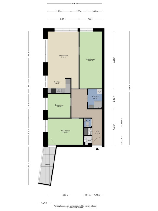 View photo 1/5 of apartment in 's-Gravenhage