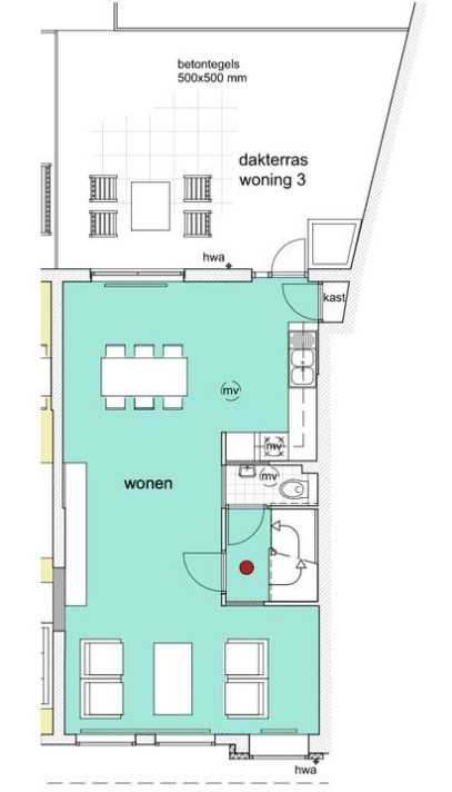 View photo 1/5 of apartment in Wassenaar