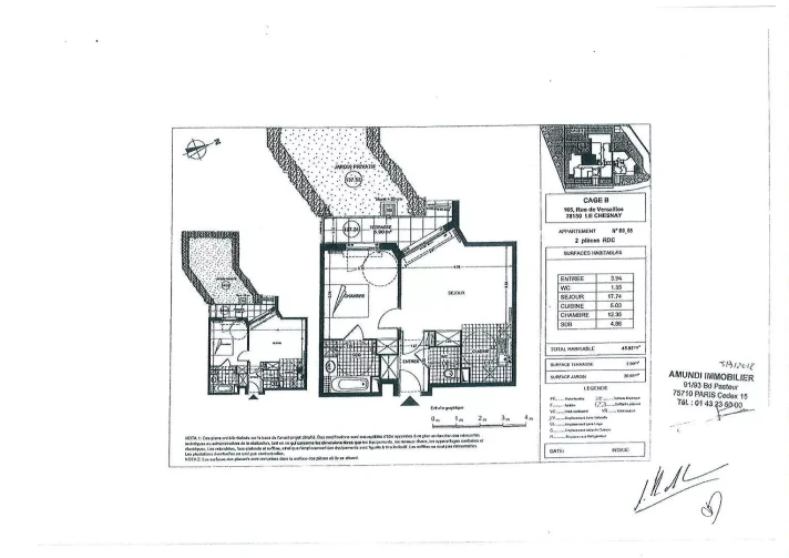Voir la photo 1/2 du type apartment à Le Chesnay-Rocquencourt