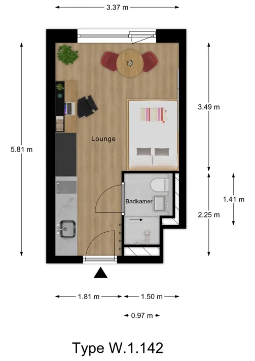 Zdjęcie 1 z 7 — studio, Maastricht