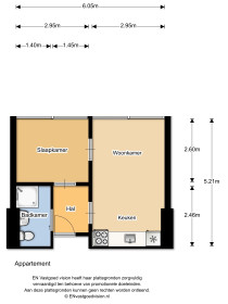 Appartement in Zwolle