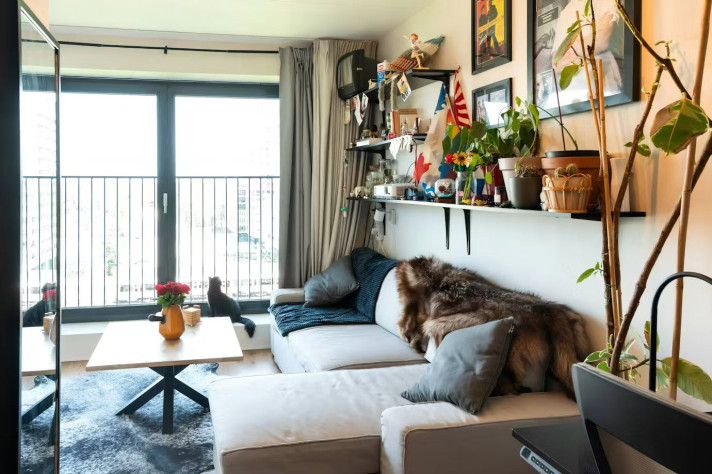 Studio aan de Welnastraat in Amsterdam (1096 GJ)