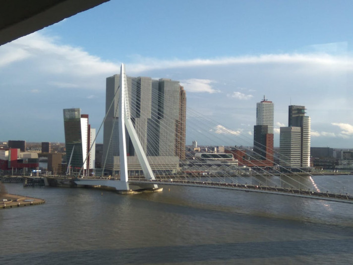 Appartement aan de Boompjes in Rotterdam