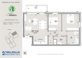 Appartement in Soignies