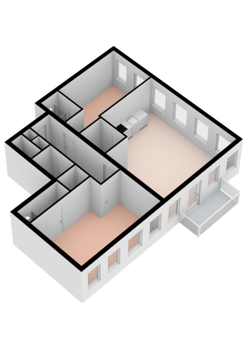 Bekijk foto 1/5 van apartment in Almere