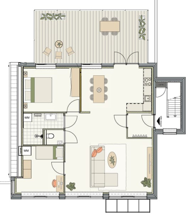 Bekijk foto 1/1 van apartment in Ooststellingwerf