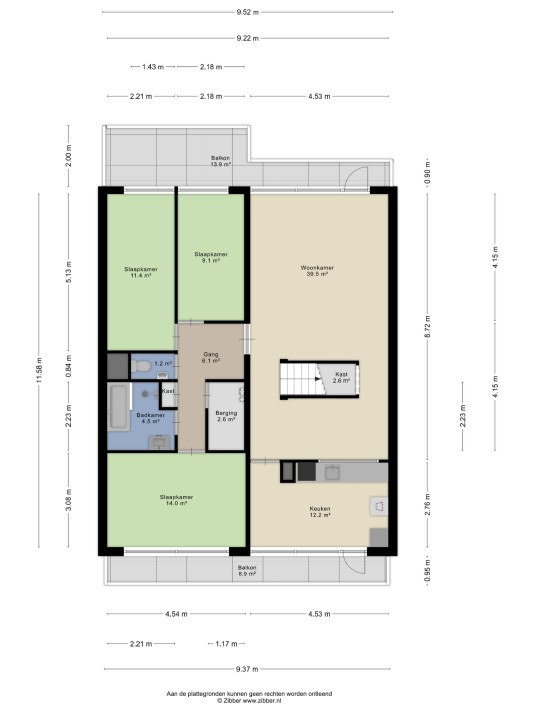 Bekijk foto 1/3 van apartment in Rijswijk